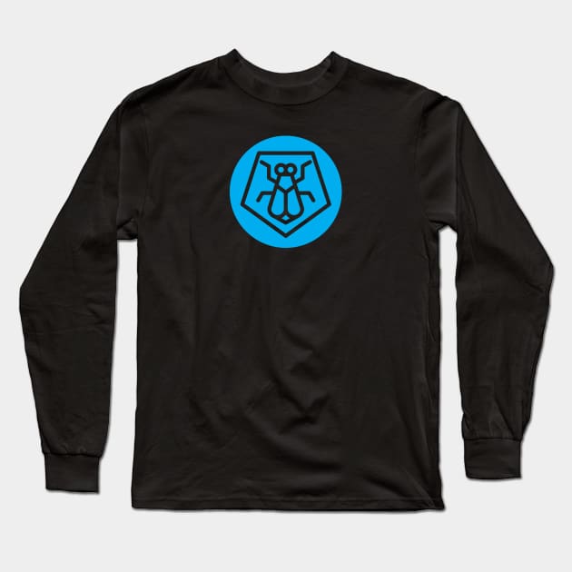 fly blu Long Sleeve T-Shirt by SimoMetal